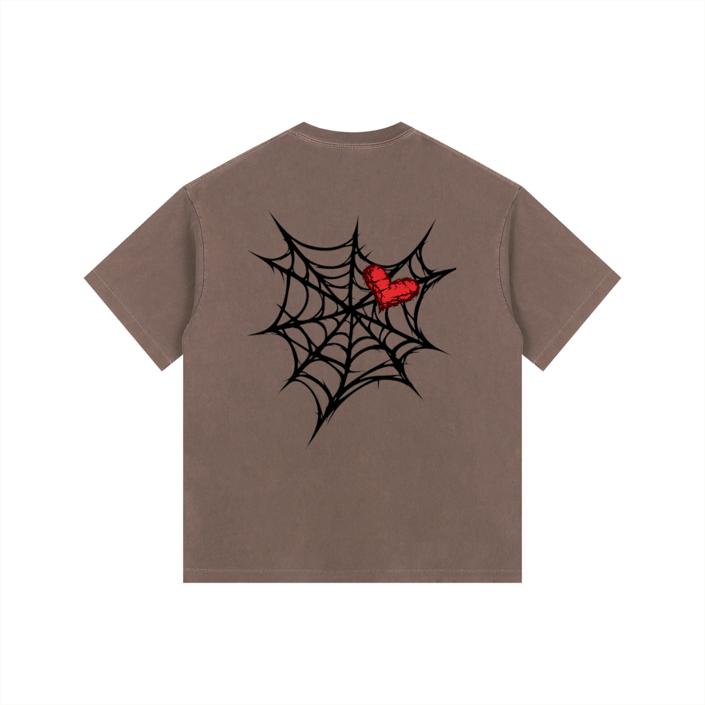 Oversized “NO HEART HERE” Tee