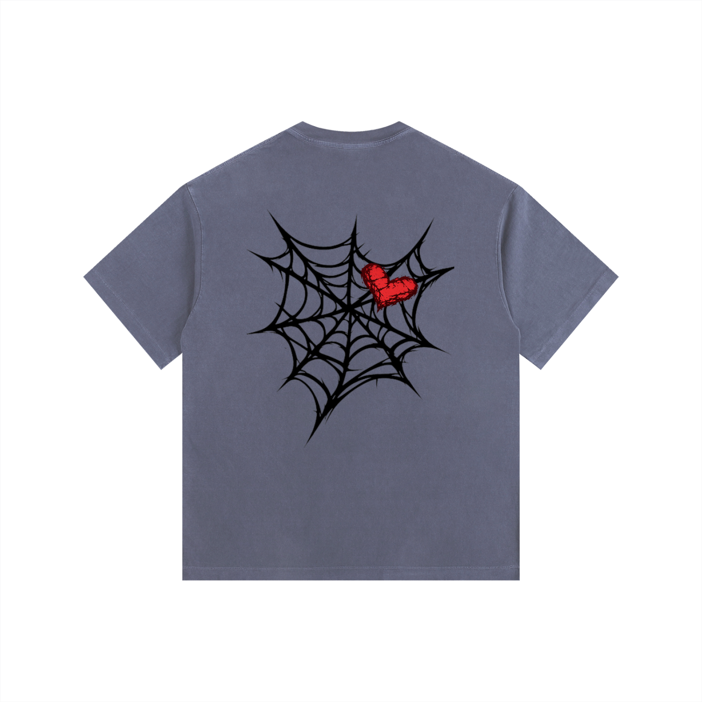 Oversized “NO HEART HERE” Tee