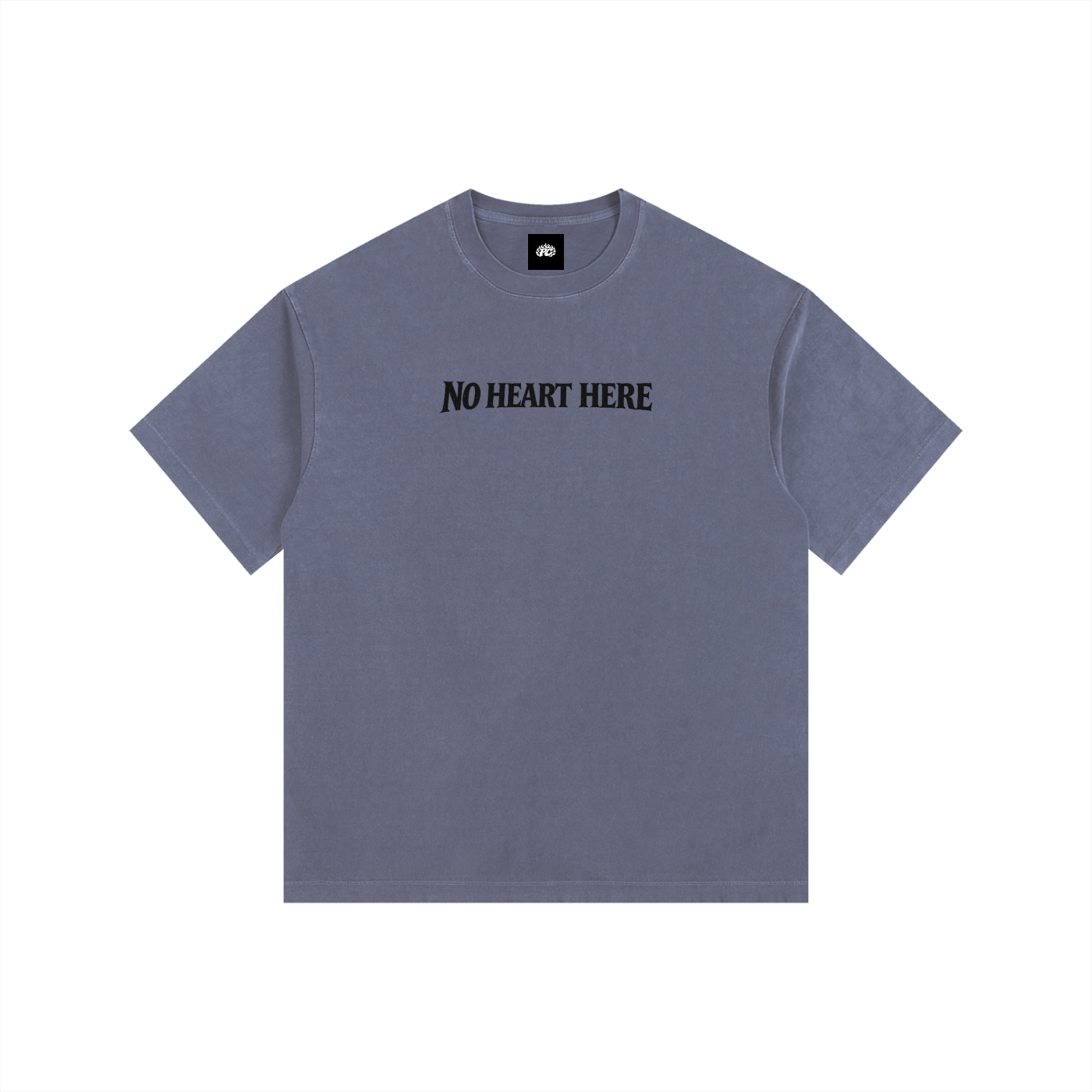 Oversized “NO HEART HERE” Tee
