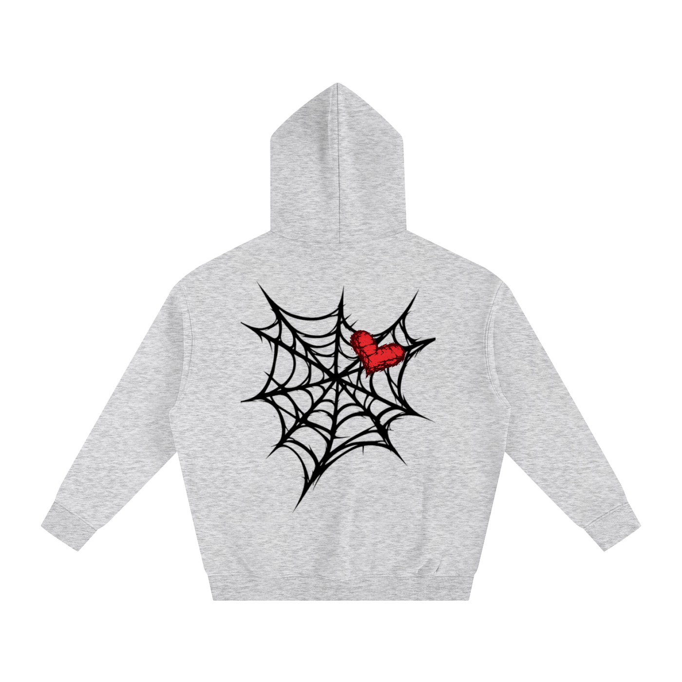 Oversize “NO HEART HERE” Hoodie